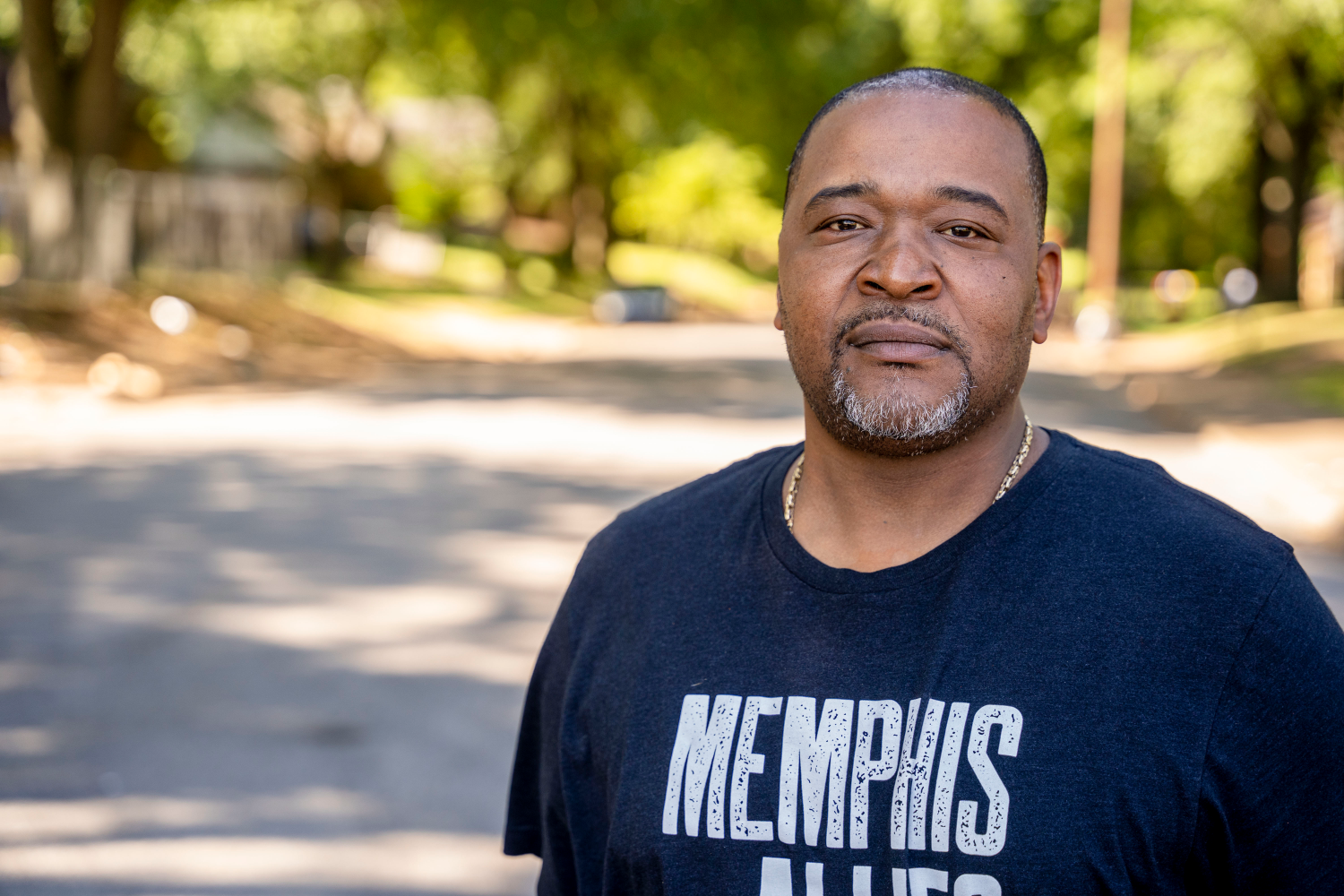 Memphis Allies team wearing orange t-shirts for gun violence awareness